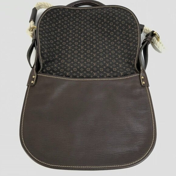 LOUIS VUITTON Brown Monogram Canvas Shoulder Bag - Picture 9 of 16